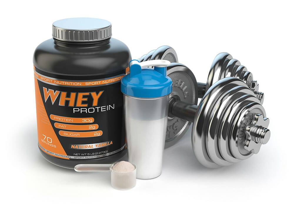 เวย์โปรตีน Whey protein อาหารเสริมเพิ่มน้ำหนัก ผู้ชาย
